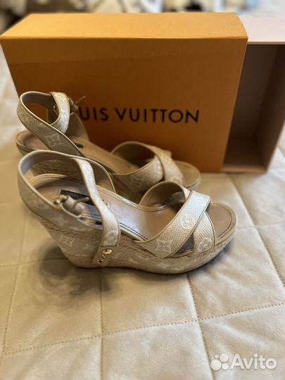 Босоножки louis vuitton, размер 38, оригинал