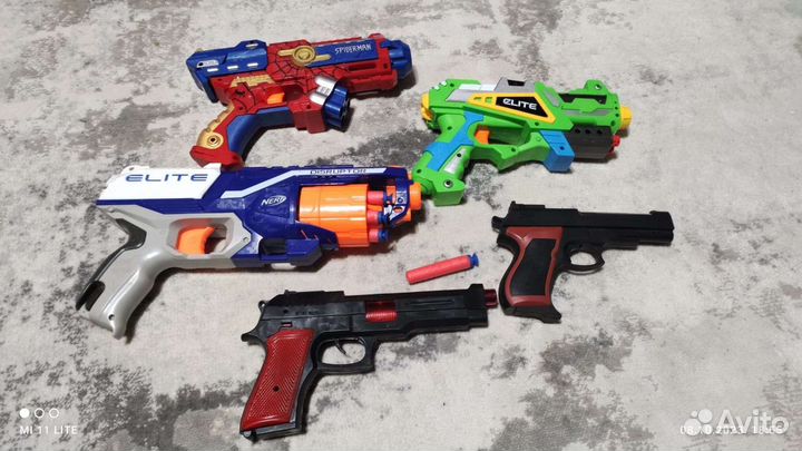 Игрушка Nerf elite б/у