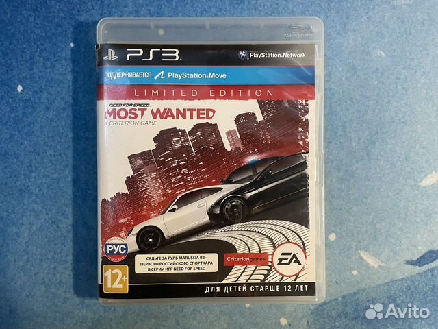 Need for speed most wanted диск PS3 купить в Москве | Электроника | Авито