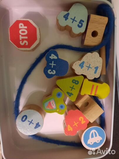 Игра шнуровка