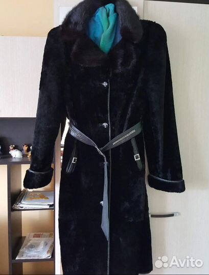 Дубленка женская зимняя 44- 46