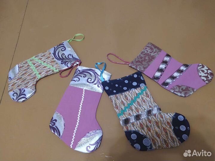 Рождественские сапожки, подарок детям, Новогодняя