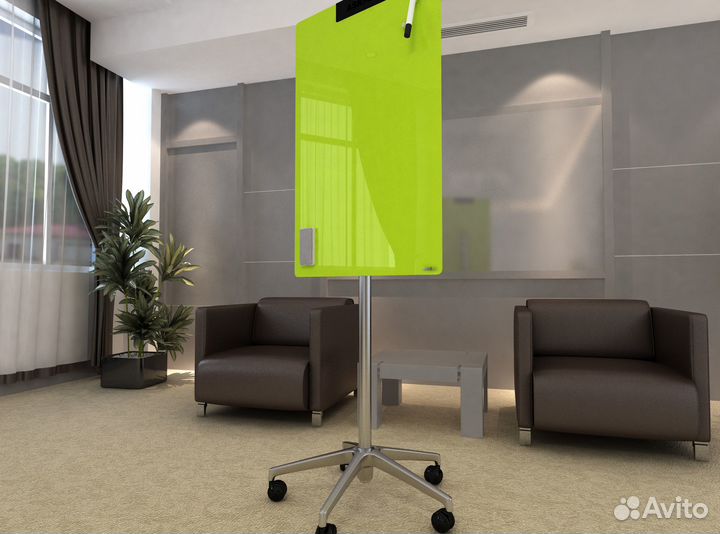 Флипчарт из закалённого стекла Askell Flipchart