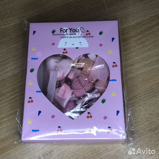 Набор детских резинок и заколок