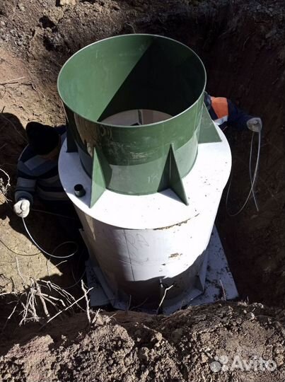 Септик, кессон под ключ, гарантия