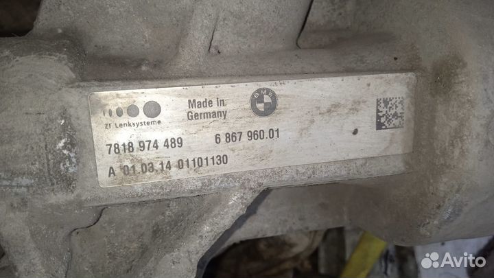 Рулевая рейка bmw f10 левый руль