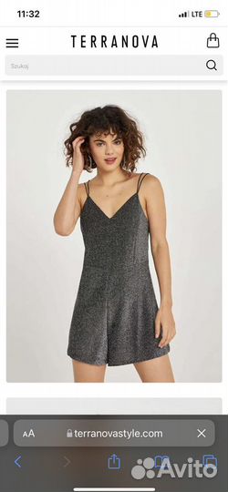 Комбинезон с шортами женский новый