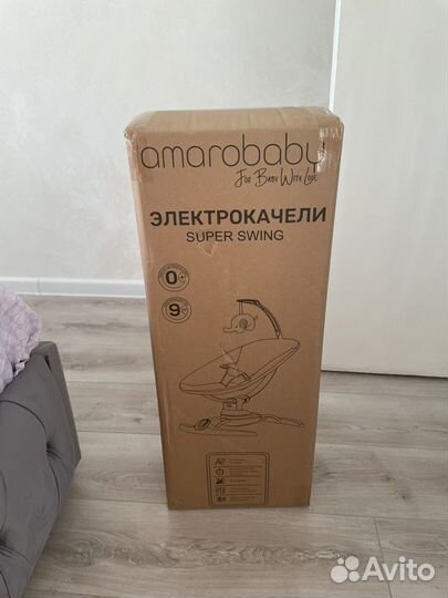 Детские электрокачели amarobaby