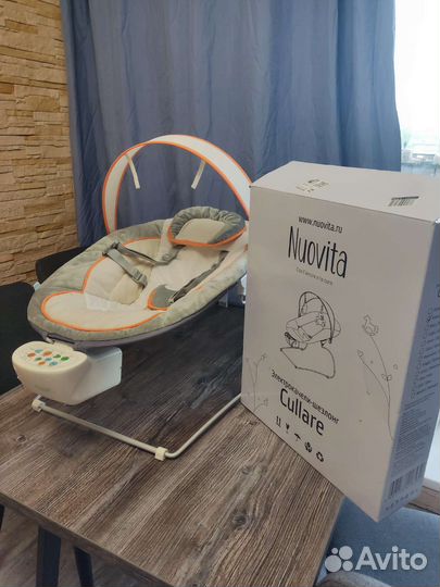 Электрокачели-шезлонг nuovita cullare