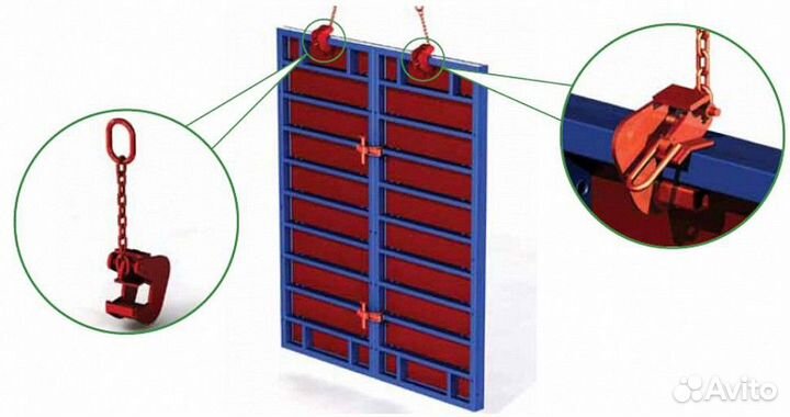 Захваты для сэндвич-панелей, для опалубки аренда и