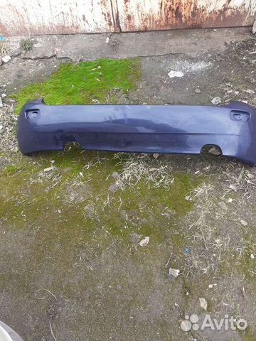 Бампер задний калина 1 хэтчбек