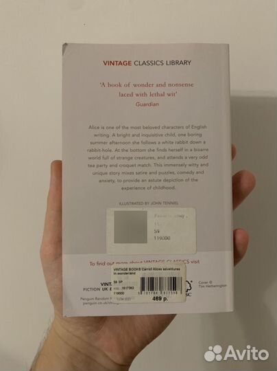 Алиса в стране чудес на английском