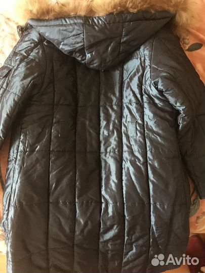 Пальто зимнее для девочек б/у