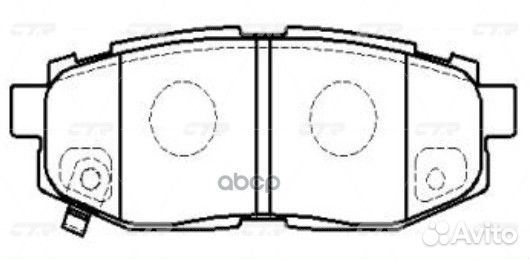Старый номер cksu-27) Колодки тормозные GK1014