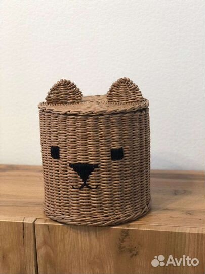 Корзина плетеная детская