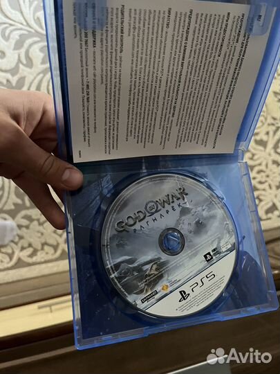 Игры для приставок ps5 диск God of war Ragnarok