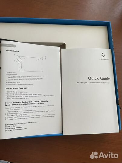 Графический планшет XPPen Deco 01 V2