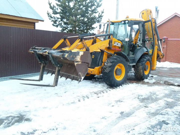 Услуги экскаватора погрузчика jcb ямобур гидромоло