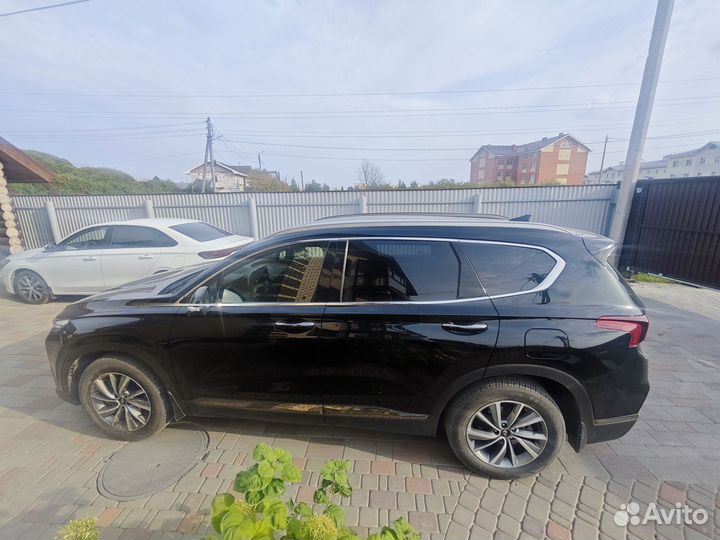 Hyundai Santa Fe 2.2 AT, 2019, 92 000 км