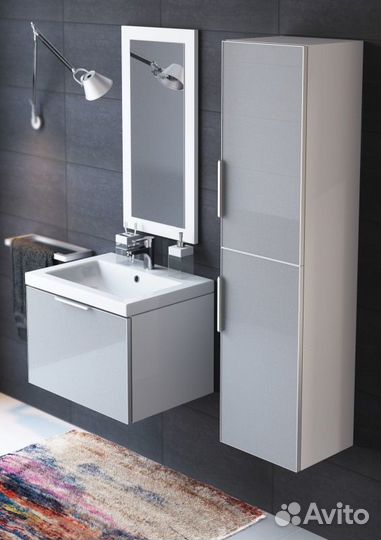 Раковина (умывальник) Cersanit Como 50 полувстр