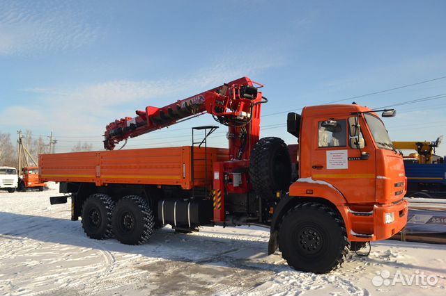 КамАЗ 43118 с КМУ, 2022