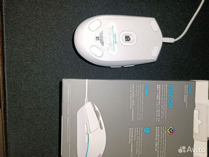 Игровая мышь logitech g102