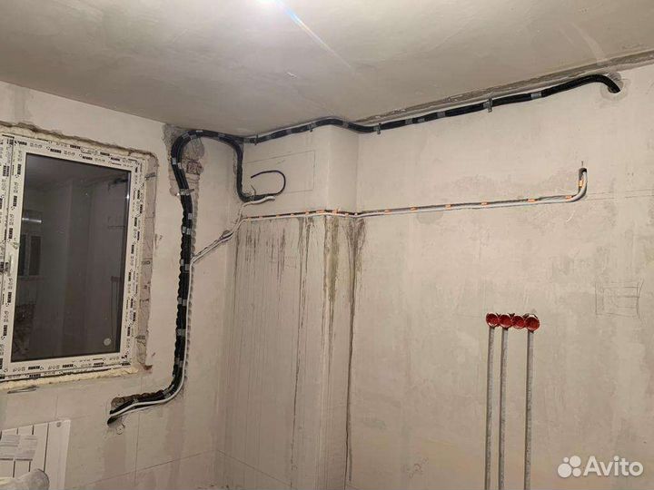 Закладка трассы под кондиционер