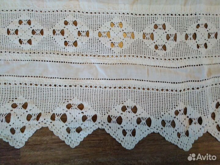 Старинный текстиль вышивка ришелье