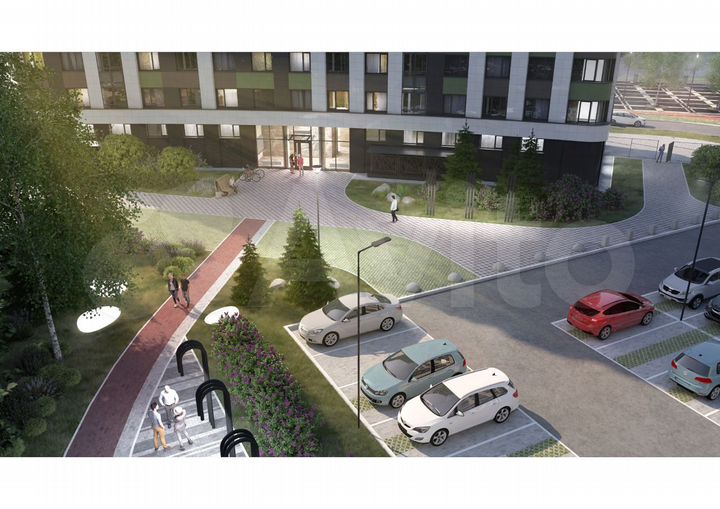 1-к. квартира, 32,6 м², 3/18 эт.