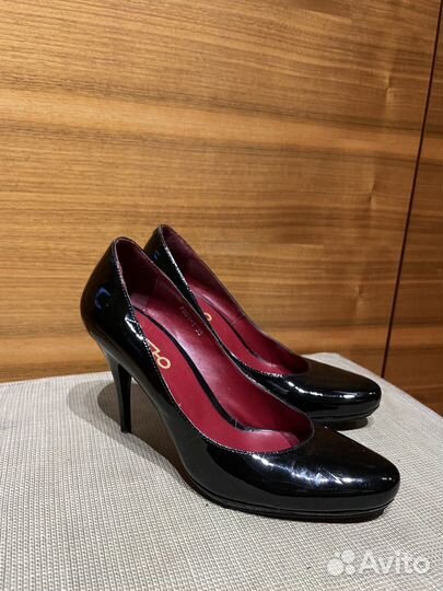 Туфли лодочки черные Zille class 38