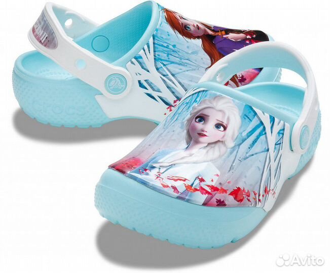 Сабо Crocs Эльза Frozen 33-34/j2
