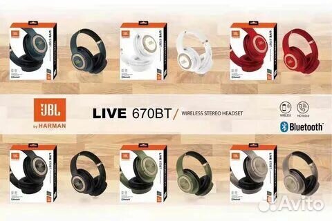 Наушники JBL live 670 вт Bluetooth