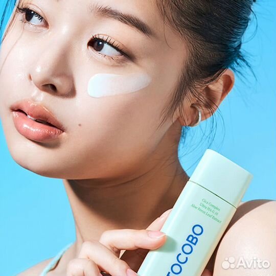 Успокаивающая солнцезащитная сыворотка Tocobo