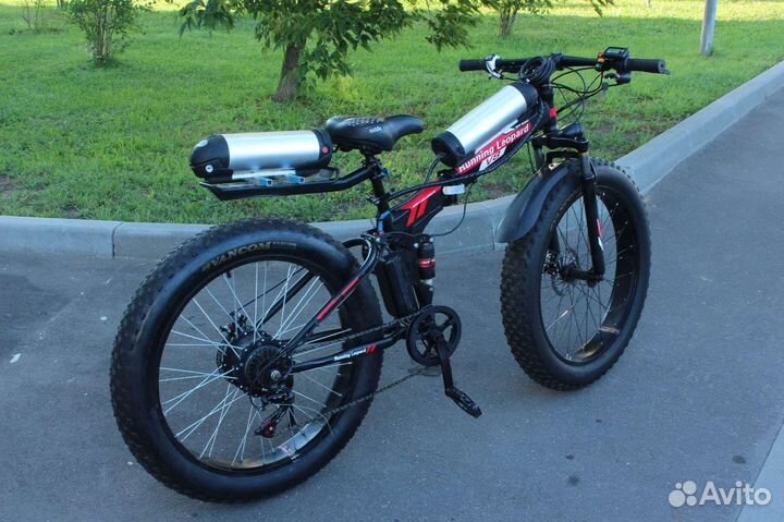 Электровелосипед 750w running leopard