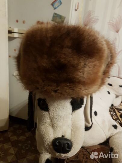 Шапка зимняя из андатры новая