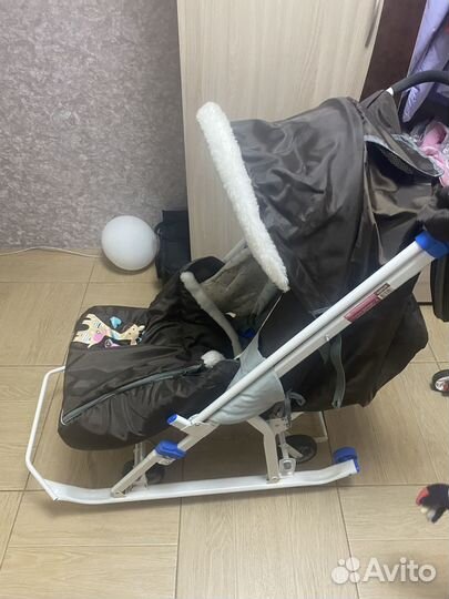 Коляска санки