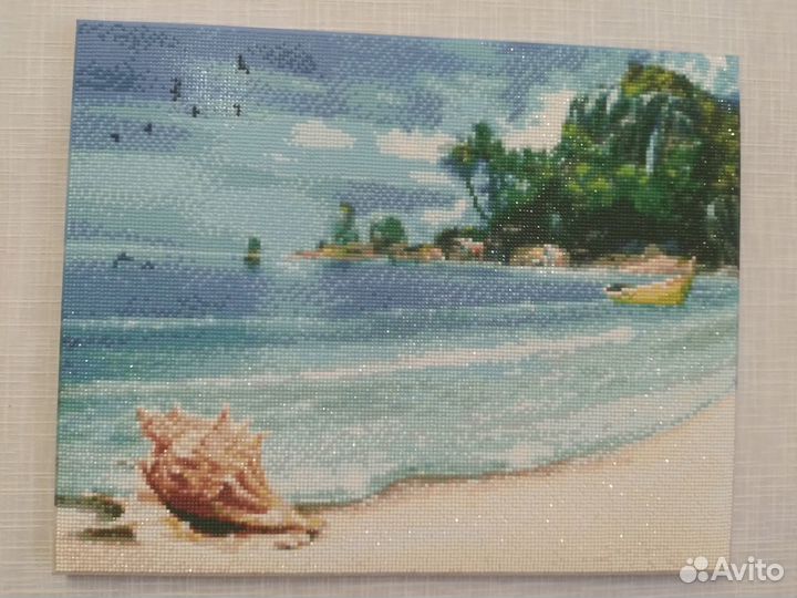 Алмазная вышивка готовая работа