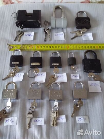 Замок гаражный накладной и замки навесные
