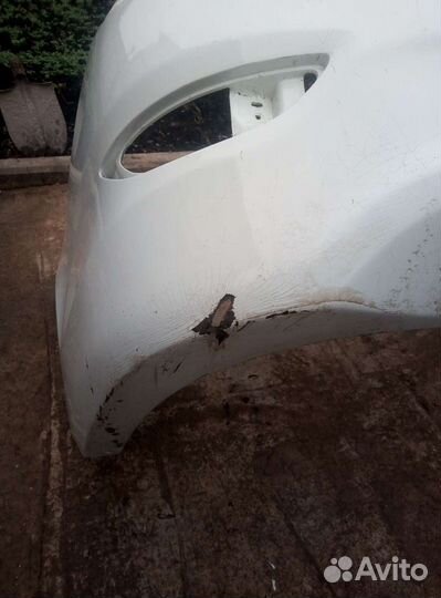 Бампер задний хендай солярис