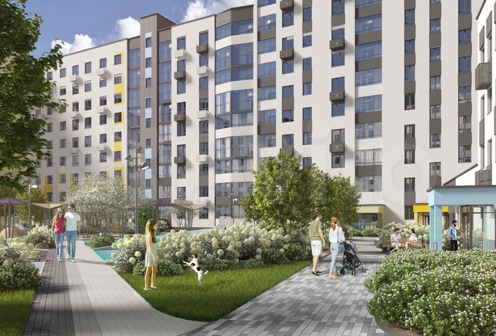 2-к. квартира, 49 м², 12/12 эт.