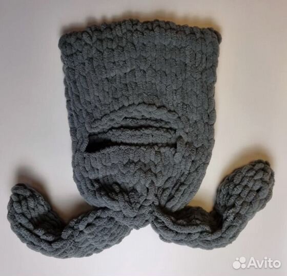 Шапка зимняя для девочки с ушками