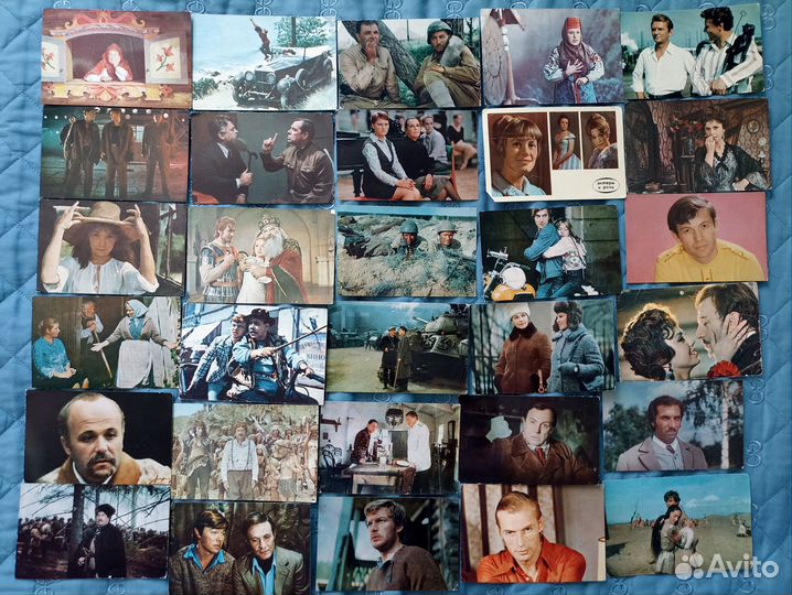 Фото открытки артистов СССР