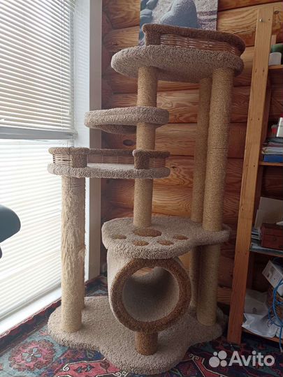 Игровой комплекс - когтеточка для кошек