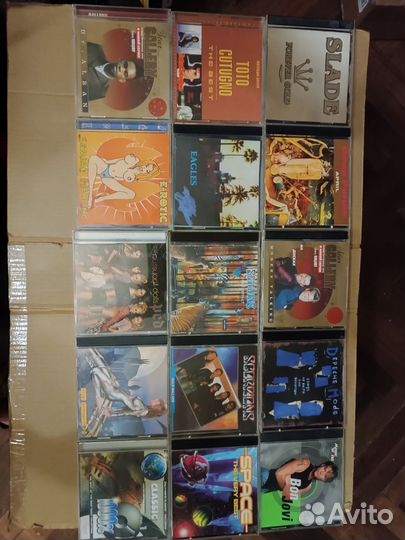 Cd диски музыка,разные жанры 65шт(цена за все)