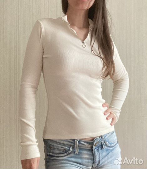 40-42 Белая кофта Pull&Bear