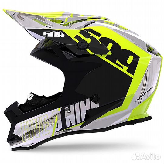 Шлем 509 Altitude Fidlock, Chromium Hi-Vis