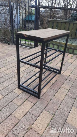 Обувница в стиле лофт