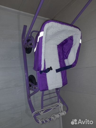 Детские санки на колесах