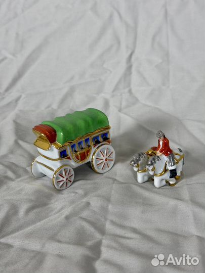 Французская фарфоровая миниатюра