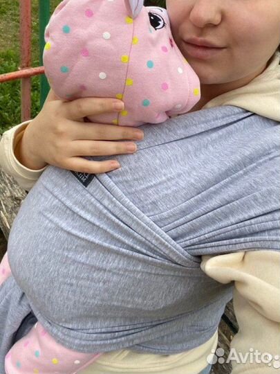 Слинг-шарф трикотажный